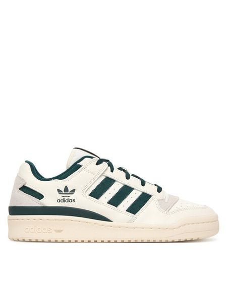 Adidas Sneakersy Forum Low Cl JQ0207 Biały. Białe buty sportowe na co dzień męskie ADIDAS, m, bez wzorów, ze skóry, bez ramiączek, bez kaptura. Za 449.99 zł.