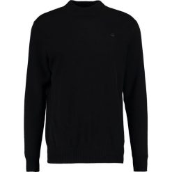 GStar RC CORE MOCK TURTLE KNIT L/S Sweter dark black. Czarne kardigany męskie marki G-Star, z bawełny. W wyprzedaży za 377.10 zł.