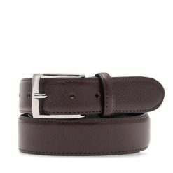 Pasek Męski GINO ROSSI. Brązowe paski męskie Gino Rossi, bez wzorów. Za 149.99 zł.