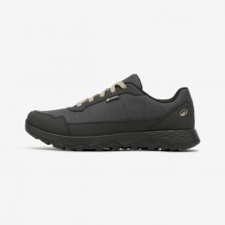 Buty turystyczne męskie Quechua NH100 wodoodporne. Brązowe buty trekkingowe męskie QUECHUA, bez wzorów, sportowe, bez obcasa, bez zapięcia. Za 149.99 zł.