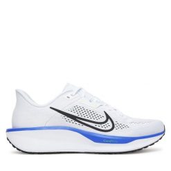 Buty do biegania Nike. Białe buty do biegania męskie Nike, bez wzorów, bez zapięcia, do biegania. Za 309.99 zł.