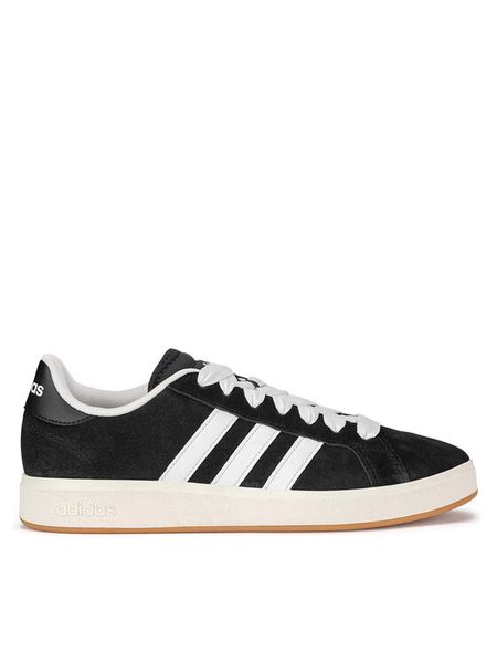 Adidas Sneakersy GRAND COURT BASE 00S IH6184 Czarny. Czarne buty sportowe na co dzień męskie ADIDAS, m, bez wzorów, ze skóry, bez ramiączek, bez kaptura. Za 299.99 zł.