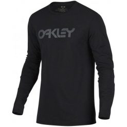 Oakley Koszulka Męska 100c-Mark Ii L/S Tee Blackout M. T-shirty sportowe męskie marki Oakley. Za 135.00 zł.