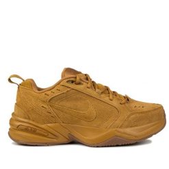 Buty męskie sportowe treningowe Nike MONARCH SE. Brązowe buty treningowe męskie Nike, bez wzorów, bez zapięcia, na fitness i siłownię. W wyprzedaży za 369.00 zł.