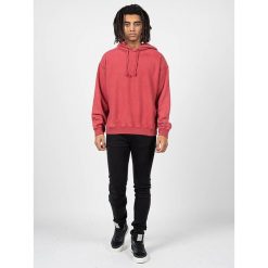 Bluza trekking męska. Brązowe bluzy nierozpinane męskie CHAMPION, l, bez wzorów, z bawełny, bez ramiączek, z kapturem. W wyprzedaży za 262.00 zł.