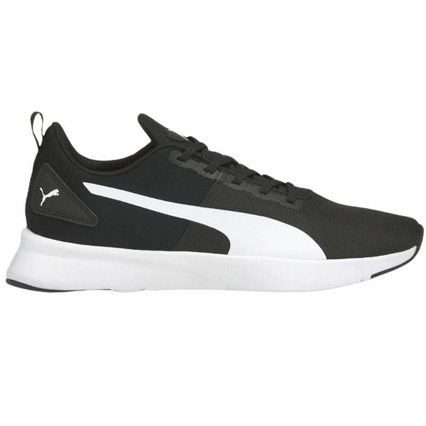Buty do biegania męskie PUMA Flyer Runner Mesh. Białe buty do biegania męskie Puma, bez wzorów, z gumy, bez zapięcia, do biegania. Za 272.00 zł.