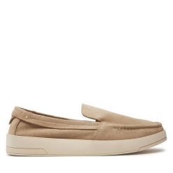 Półbuty Jack & Jones. Brązowe codzienne półbuty męskie Jack & Jones, bez wzorów, bez obcasa, bez zapięcia. Za 199.99 zł.