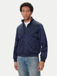 Calvin Klein Jeans Kurtka bomber Harrington LV04RC516G Granatowy Regular Fit. Niebieskie kurtki męskie Calvin Klein Jeans, m, bez wzorów, z jeansu, bez ramiączek, bez kaptura. Za 489.99 zł.
