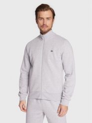 Lacoste Bluza SH9622 Szary Regular Fit. Szare bluzy rozpinane męskie Lacoste, m, bez wzorów, z bawełny, bez ramiączek, bez kaptura. Za 429.99 zł.