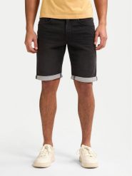 Petrol Industries Szorty jeansowe M-ROS-SHO001 Szary Slim Fit. Szare szorty męskie Petrol Industries, bez wzorów, z bawełny. Za 149.99 zł.