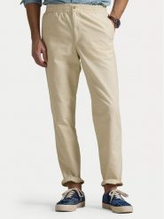 Polo Ralph Lauren Spodnie materiałowe 710958589004 Beżowy Classic Fit. Brązowe spodnie na co dzień męskie Polo Ralph Lauren, bez wzorów, z bawełny. Za 719.99 zł.