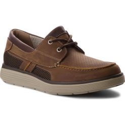 Półbuty CLARKS - Un Abode Step 261326157 Dark Tan Lea. Codzienne półbuty męskie marki Clarks. Za 429.00 zł.