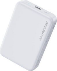 Powerbank Wekome Powerbank indukcyjny 10000 mAh Fast Charging PD 20W MagSafe Biały. Białe powerbanki Wekome. Za 133.14 zł.