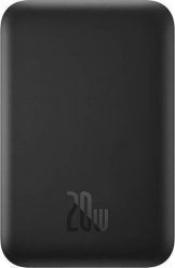 Powerbank Baseus OS-Baseus Magnetic Mini Air Wireless Fast Charge Power Bank 6000mAh 20W Cluster Black(With Simple Series Charging Cable Type-C to Typ. Czarne powerbanki Baseus. Za 131.98 zł.