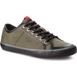 Tenisówki S.OLIVER - 5-13640-20 Khaki 701. Zielone trampki męskie S.Oliver, z gumy. W wyprzedaży za 139.00 zł.