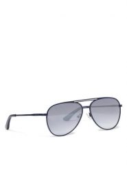 Gino Rossi Okulary przeciwsłoneczne AGG-M-517-10-07 Granatowy. Niebieskie okulary przeciwsłoneczne męskie Gino Rossi, bez wzorów, z tworzywa sztucznego. Za 148.99 zł.