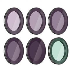 Zestaw 6 filtrów Freewell do DJI Action 4. Brązowe drony Freewell. Za 353.99 zł.