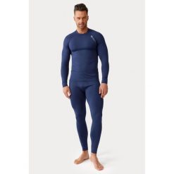 Bielizna Termoaktywna męska Rough Radical Warm. Niebieskia bielizna termoaktywna męska ROUGH RADICAL, m, bez wzorów, bez ramiączek, narciarskie. W wyprzedaży za 167.92 zł.