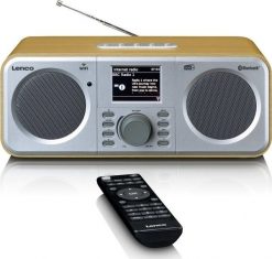 Radio Lenco Lenco DIR-141WD Stereo internet Radio mit DAB+, FM (Holz). Radia Lenco. Za 601.99 zł.