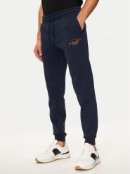 Jack & Jones Spodnie dresowe Gordon 12258491 Granatowy Regular Fit. Niebieskie spodnie dresowe męskie Jack & Jones, bez wzorów, z bawełny. Za 79.99 zł.