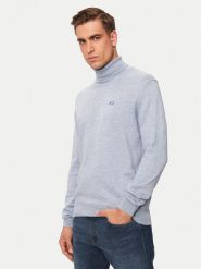La Martina Golf ZMS019 YW091 Niebieski Regular Fit. Niebieskie kardigany męskie La Martina, m, bez wzorów, z bawełny, bez ramiączek. Za 529.99 zł.