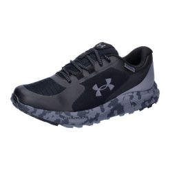 Buty trailowe Under Armour Bandit Trail 3. Czarne buty do biegania męskie Under Armour, bez wzorów, bez zapięcia, do biegania. Za 438.00 zł.