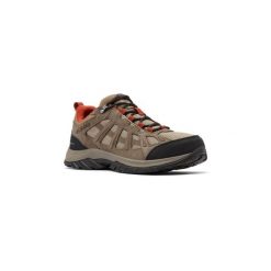 Buty trekkingowe męskie Columbia Redmond Iii Waterproof. Brązowe buty trekkingowe męskie Columbia, bez wzorów, z materiału, sportowe, bez obcasa, bez zapięcia. Za 475.00 zł.