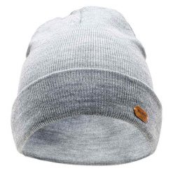 Zimowa Czapka Unisex Dla Dorosłych Seine. Szare czapki męskie IGUANA, na zimę, bez wzorów, sportowe. Za 70.99 zł.