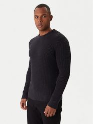 JOOP! Jeans Sweter Harono 30047662 Granatowy Modern Fit. Niebieskie kardigany męskie JOOP! Jeans, m, bez wzorów, z bawełny, bez ramiączek. Za 659.99 zł.