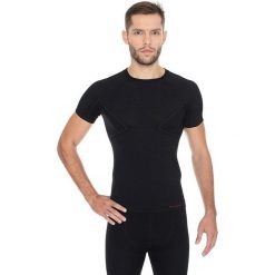 Brubeck Koszulka męska Active Wool czarna r. M (SS11710). Bielizna termoaktywna męska marki Brubeck. Za 129.99 zł.