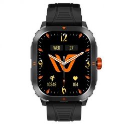 Smartwatch Weofly Pioneer czarny. Czarne smartbandy WEOFLY. Za 179.99 zł.