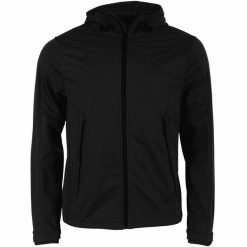 Kurtka puchowa Stanno Prime Softshell. Czarne kurtki męskie STANNO, m, bez wzorów, z puchu, eleganckie, bez ramiączek, bez kaptura. Za 366.50 zł.