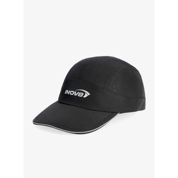 Czapka z daszkiem Inov-8 Active Cap. Czarne czapki męskie Inov-8, bez wzorów, sportowe. Za 86.99 zł.