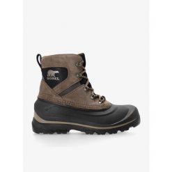 Buty zimowe męskie Sorel Buxton Lace Boot WP. Brązowe buty zimowe męskie Sorel, na zimę, bez wzorów, sportowe, bez obcasa, bez zapięcia. Za 524.99 zł.
