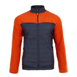 Bluza hybrydowa BERGSON Muddus1. Brązowe bluzy nierozpinane męskie Bergson, l, bez wzorów, bez ramiączek, bez kaptura. W wyprzedaży za 299.00 zł.