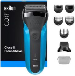 Golarka Braun Maszynka foliowa Przycinarka Czarny, Niebieski. Golarki męskie BRAUN. Za 366.01 zł.