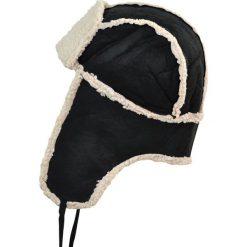 Czapka męska Uszanka Zimowa wyprawa czarno-ecru. Czapki męskie Art of Polo. Za 37.60 zł.