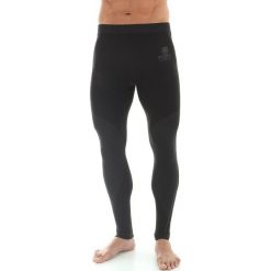 Brubeck Legginsy męskie LE00020 czarne r. M. Długie spodnie sportowe męskie Brubeck. Za 108.00 zł.
