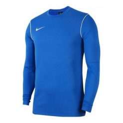 Męska Bluza Park 20 Z Okrągłym Dekoltem. Niebieskie bluzy nierozpinane męskie Nike, m, bez wzorów, bez ramiączek, bez kaptura. Za 180.99 zł.