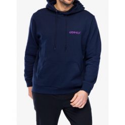 Bluza z kapturem Gramicci Carabiner Hooded Sweatshirt. Niebieskie bluzy nierozpinane męskie Gramicci, m, bez wzorów, bez ramiączek, z kapturem. Za 375.99 zł.