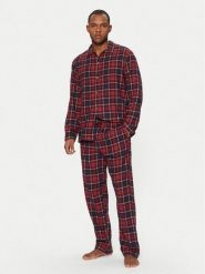Gap Piżama 646680-00 Czerwony Relaxed Fit. Czerwone piżamy męskie GAP, m, bez wzorów, z bawełny, bez kołnierzyka, bez ramiączek. Za 189.99 zł.