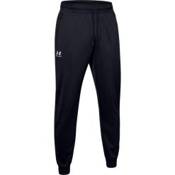 Spodnie sportowe męskie Under Armour Spodnie Męskie Sportstyle Jogger. Czarne długie spodnie sportowe męskie Under Armour, bez wzorów, do piłki nożnej. Za 331.00 zł.