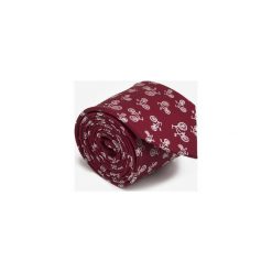 KRAWAT BIKES RED. Czerwone krawaty i muchy męskie Marthu, klasyczne. Za 129.00 zł.