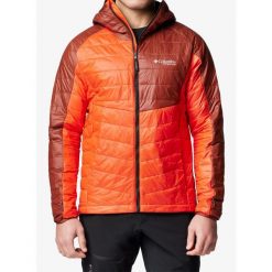 Kurtka ocieplana męska Columbia Platinum Peak II Hooded Jacket. Brązowe kurtki męskie Columbia, l, bez wzorów, sportowe, bez ramiączek, bez kaptura. Za 679.99 zł.