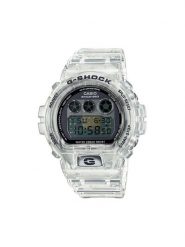 G-Shock Zegarek 40th Anniversary Clear Remix DW-6940RX-7ER Przezroczysty. Cyfrowe zegarki męskie G-Shock. Za 639.99 zł.