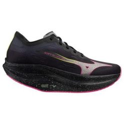 Buty do biegania męskie Mizuno Wave Rebellion Pro 2. Czarne buty do biegania męskie Mizuno, bez wzorów, bez zapięcia, do biegania, mizuno wave. W wyprzedaży za 919.00 zł.