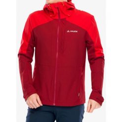 Kurtka softshell męska Vaude Elope Wind Jacket. Czerwone kurtki softshell męskie Vaude, m, bez wzorów, z softshellu, bez kaptura, trekkingowe. Za 377.99 zł.