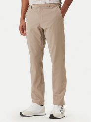 EA7 Emporio Armani Spodnie materiałowe 7M000509 AF14589 U6167 Beżowy Regular Fit. Brązowe długie spodnie sportowe męskie EA7 Emporio Armani, bez wzorów, z materiału, sportowe. Za 559.99 zł.