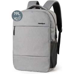 Plecak Aspensport 19 L Jasnoszary. Szare plecaki męskie AMSPORT, bez wzorów. Za 91.19 zł.