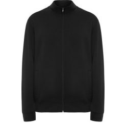 Kurtka Dresowa Unisex Dla Dorosłych Ulan. Czarne kurtki męskie ROLY, xl, bez wzorów, z dresówki, sportowe, bez ramiączek, bez kaptura. Za 107.99 zł.